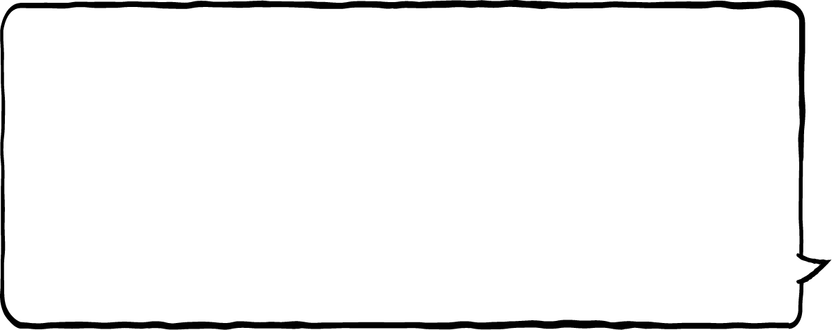 コメントの吹き出し